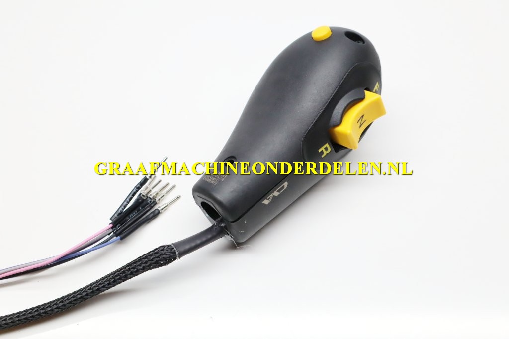 Hendel met F-N-R schakelaar